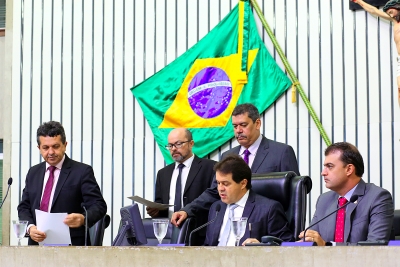 Abertura dos trabalhos da sessão plenária 