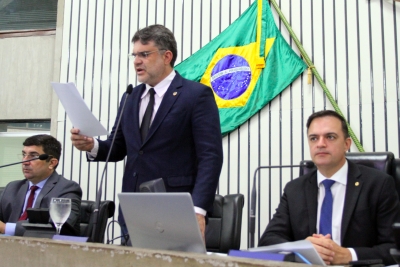 Leitura do expediente da sessão legislativa desta quinta-feira