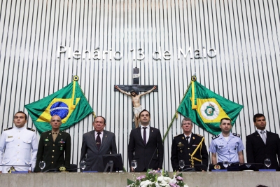 PM do Ceará comemora 181 de história em solenidade na AL