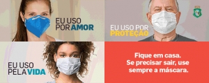 Campanha da AL alerta sobre importância das máscaras de proteção