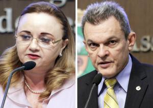 Deputados Eliane Novais e José Sarto 