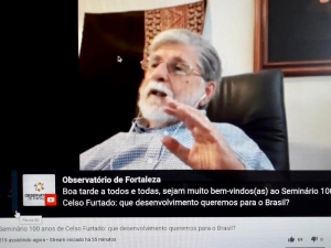 Atualidade do pensamento de Celso Furtado é ressaltada em seminário