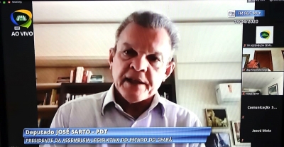 Presidente da Assembleia Legislativa, deputado José Sarto