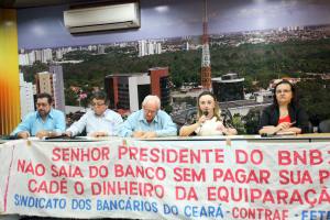 Audiência pública debateu o não cumprimento por parte do Banco do Nordeste do acordo coletivo de trabalho firmado em 1988