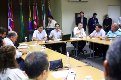 Reunião da Mesa Diretora com o Colégio de Líderes