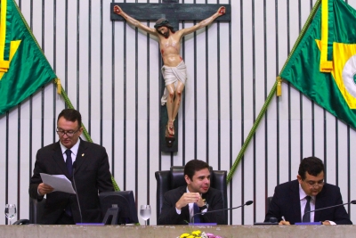 Abertura dos trabalhos da sessão plenária