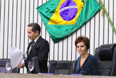 Abertura dos trabalhos da sessão plenária desta quinta-feira