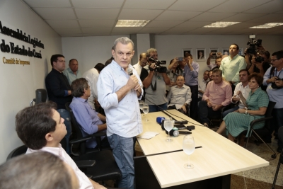 COMPOSIÇÃO da Mesa Diretora foi anunciada em coletiva de imprensa 