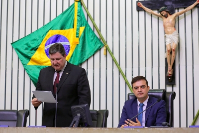 Abertura dos trabalhos da sessão plenária desta terça-feira 