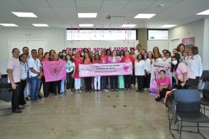 Roda de conversa do Outubro Rosa, “A convivência com as sequelas do câncer de mama nas mulheres mastectomizadas” 