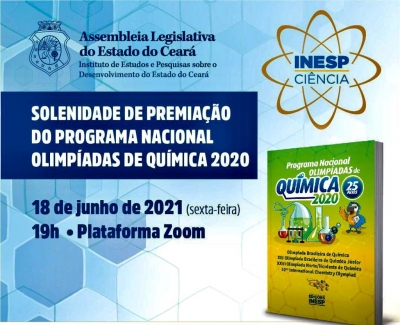 Inesp Ciência homenageia premiados  em Olimpíadas de Química