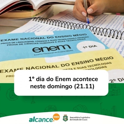 Alcance.Enem promove aulão de véspera para o Enem