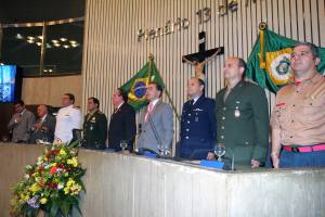 Solenidade em homenagem ao Dia do Exército Brasileiro