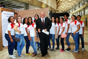 projeto O Parlamento e sua História recebe alunos da Escola de Estadual de Ensino Médio José Milton Vasconcelos Dias