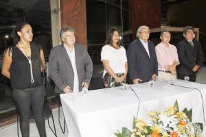 Deputada Patrícia Saboya (PDT), foi homenageada durante solenidade de abertura do Campeonato Cearense de Futebol Feminino 