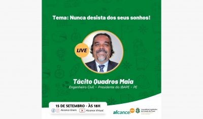 Alcance Mais Emocional realiza primeira live nesta quarta-feira