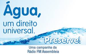 FM Assembleia lança segunda fase de campanha para preservação da água