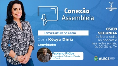 Conexão Assembleia entrevista o secretário da Cultura do Estado