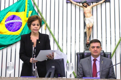 Abertura dos trabalhos da sessão plenária desta terça-feira