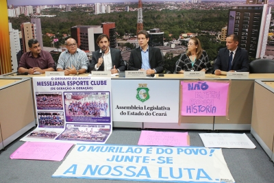 Revitalização e tombamento do estádio de Messejana são defendidos na AL