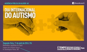 Dia Mundial da Conscientização do Autismo é tema de audiência pública