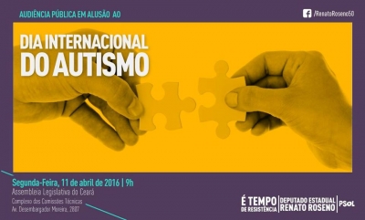 Dia Mundial da Conscientização do Autismo é tema de audiência pública