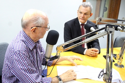 Presidente da AL-CE, deputado José Sarto partcipa do programa Narcélio Limaverde