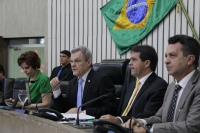 FORTALEZA, CE, BRASIL, 19-12-2019: Votação da Previdência estadual, na Assembléia Legislativa do Ceará.