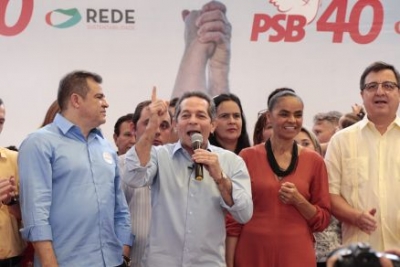 Convenção de Heitor Férrer (PSB) foi marcada pela presença de Marina Silva, duas vezes candidata a presidente da República