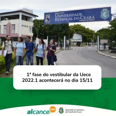 Alcance.Enem realiza aula híbrida neste sábado e orienta sobre vestibular da Uece