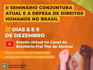 Escritório Frei Tito realiza debate sobre   conjuntura e defesa dos direitos humanos