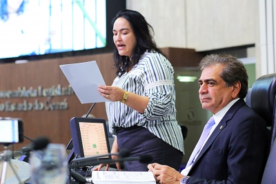 Abertura dos trabalhos da sessão plenária desta quarta-feira 