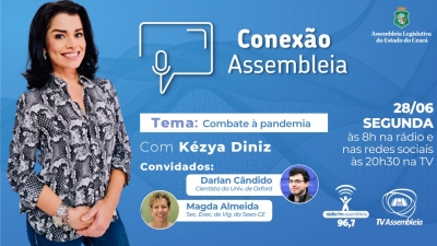 Conexão Assembleia debate as políticas brasileiras de combate à Covid-19