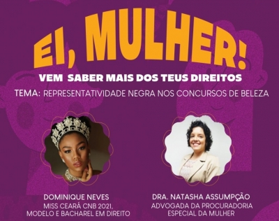 Procuradoria da Mulher debate representatividade negra em concursos de beleza