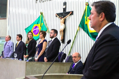 Minuto de silêncio em homenagem póstuma ao ex-deputado federal Vicente Arruda