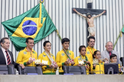 Visita de Medalhista