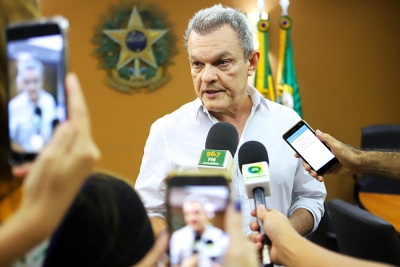 Entrevista com presidente da Assembleia Legislativa, deputado José Sarto 