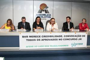 Audiência pública debate a convocatória e nomeação dos aprovados no último concurso do Banco do Nordeste do Brasil (BNB)