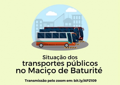 Comissões da AL debatem situação do transporte público no Maciço de Baturité