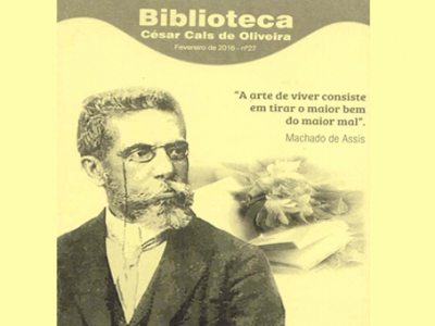 Biblioteca César Cals de Oliveira homenageia Machado de Assis