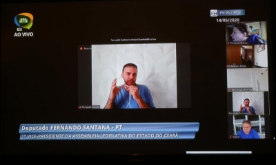 Fernando Santana agradece doação para espaço oncopediátrico em hospital