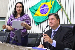 Abertura dos trabalhos da sessão plenária desta quinta-feira