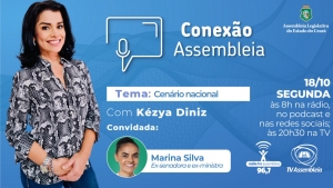 Conexão Assembleia entrevista a ex-senadora Marina Silva