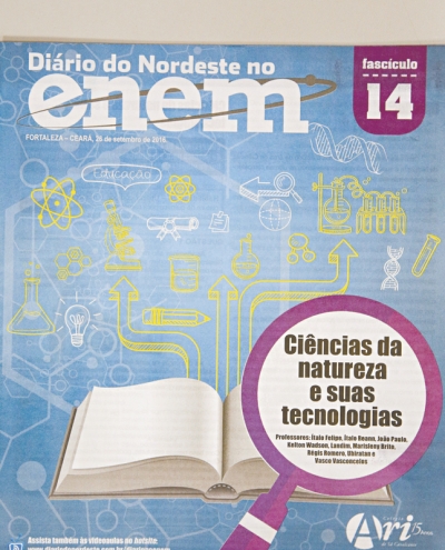 Fascículo trata de &quot;Ciências da Natureza e suas Tecnologias&quot;, com o uso da Química e da Biologia