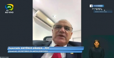 Antônio Granja justifica ausência na sessão itinerante em Icó e destaca ações do Governo