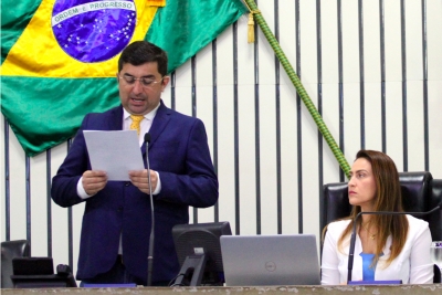 Abertura dos trabalhos da sessão legislativa desta quinta-feira