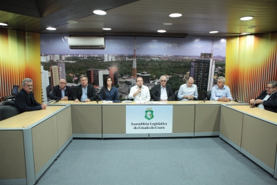 Reunião da Comissão Especial para acompanhar e monitorar o andamento das obras de transposição do Rio São Francisco e o uso de suas águas no estado do ceará