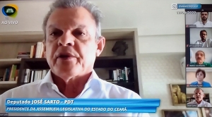 Presidente da Assembleia Legislativa, deputado José Sarto