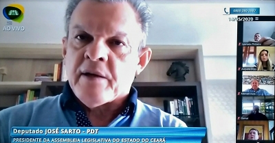 Presidente da Assembleia Legislativa, deputado José Sarto