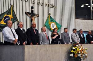 Sessão solene em comemoração ao milésimo transplante renal realizado pelo Hospital Universitário Walter Cantídio